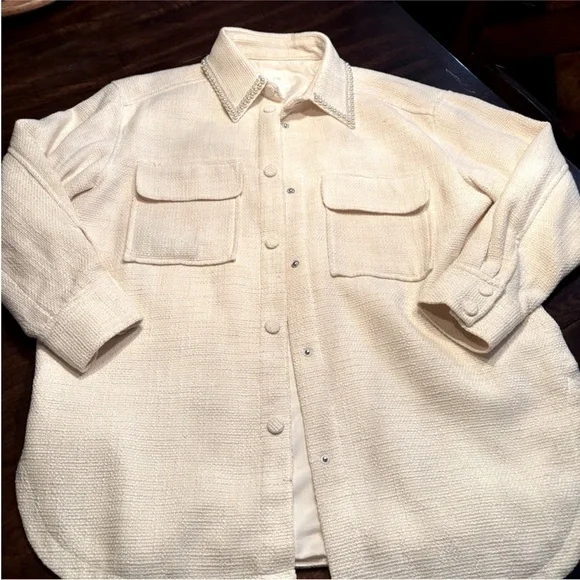 H&M Cream Jacket - Picture 1 of 1